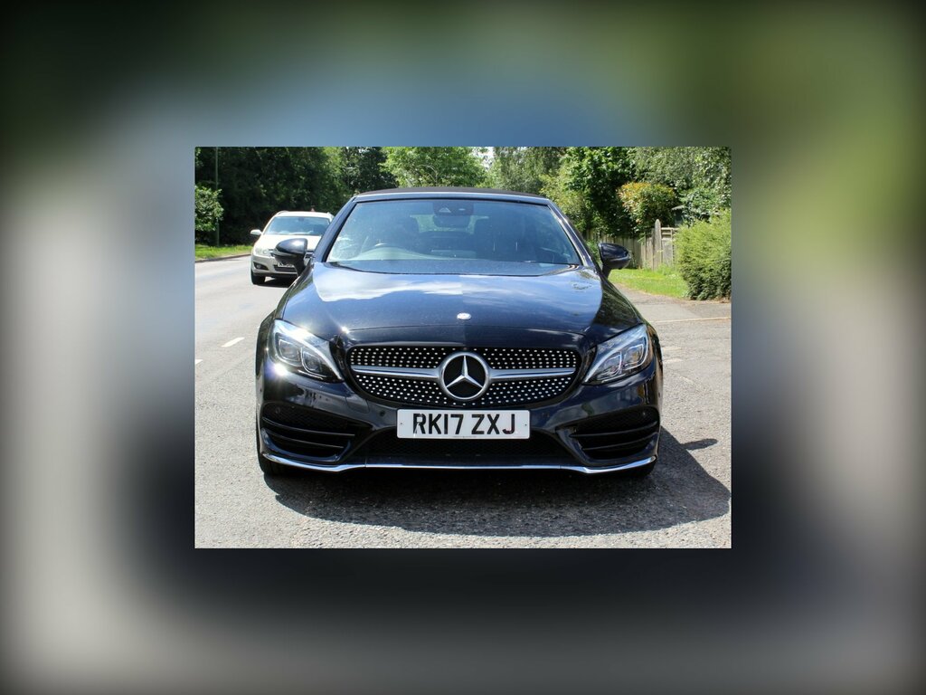 Mercedes-Benz C Class 2.1 C250d Amg Line Premium Plus Cabriolet Di RK17ZXJ Black #5