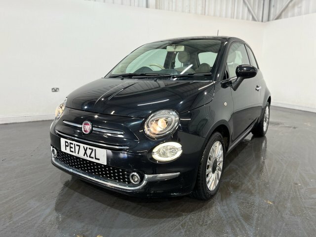 Fiat 500 1.2 Lounge Hatchback Euro 6 S S PE17XZL Black #3