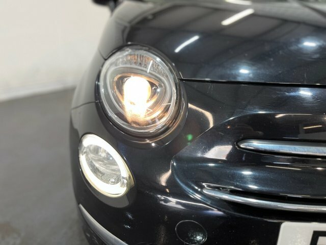 Fiat 500 1.2 Lounge Hatchback Euro 6 S S PE17XZL Black #5