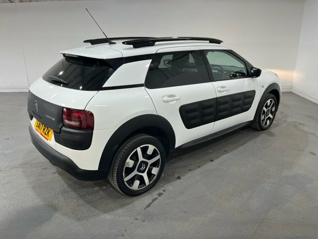 Citroen C4 Cactus 1.6 Bluehdi Flair Hatchback Euro White #4