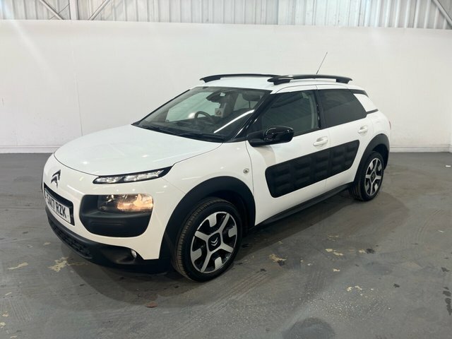 Citroen C4 Cactus 1.6 Bluehdi Flair Hatchback Euro White #3