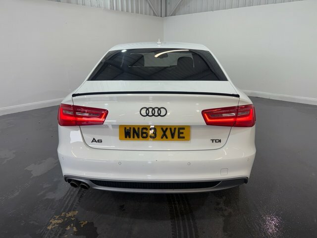 Audi A6 Saloon Saloon 2.0 Tdi S Line Multitronic Euro 5 Ss White #8