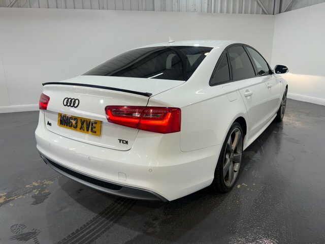 Audi A6 Saloon Saloon 2.0 Tdi S Line Multitronic Euro 5 Ss White #7