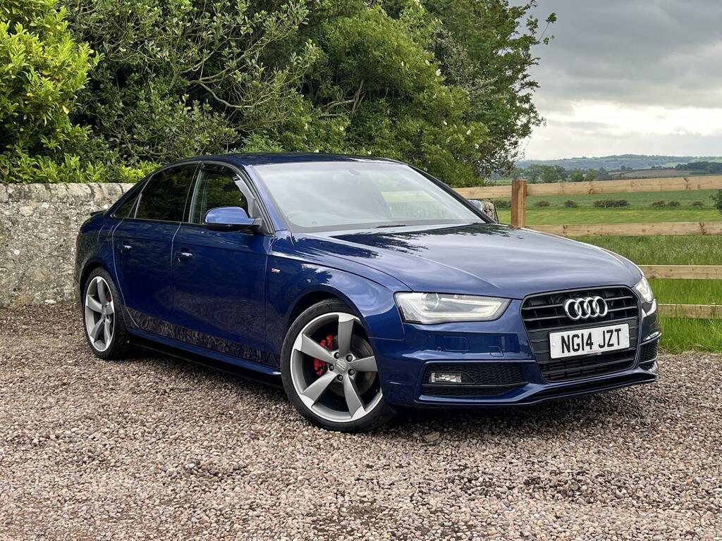 Audi A4 Black Edition Blue