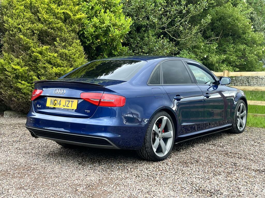 Audi A4 Black Edition NG14JZT Blue #6