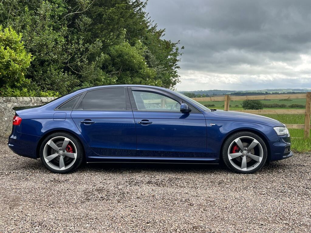Audi A4 Black Edition NG14JZT Blue #3