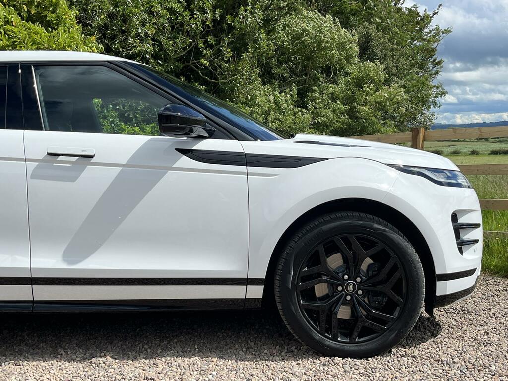 Land Rover Range Rover Evoque R-dynamic Se White #4
