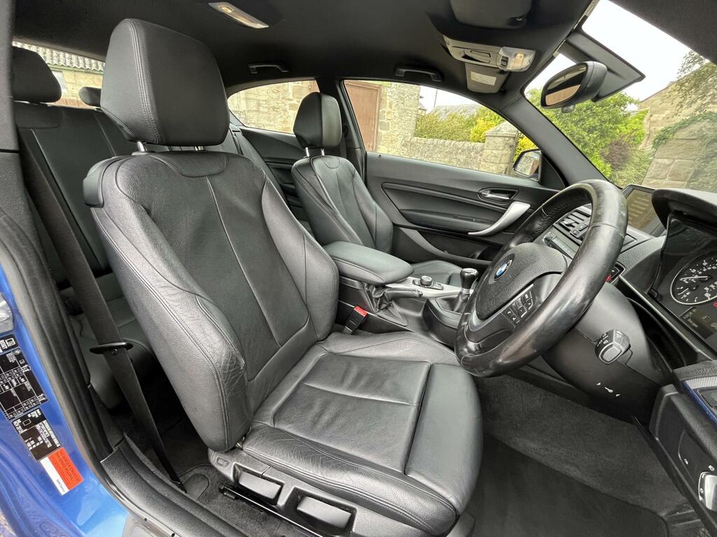 BMW 1 Series Hatchback 2011 - 2015 Blue #2