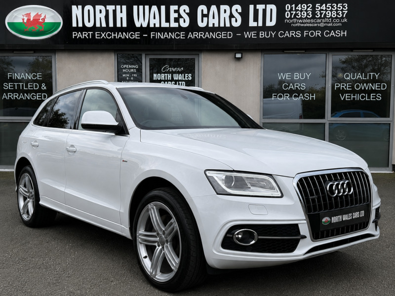 Audi Q5 2.0 Tdi 150 Quattro S Line Plus - 2015 15 White