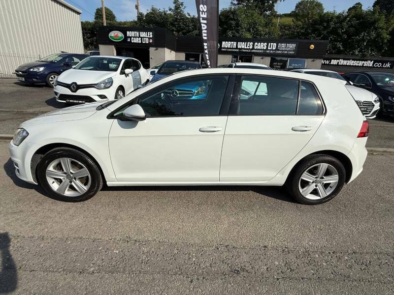 Volkswagen Golf 1.6 Tdi 110 Match - 2015 65 BX65ZGD White #6