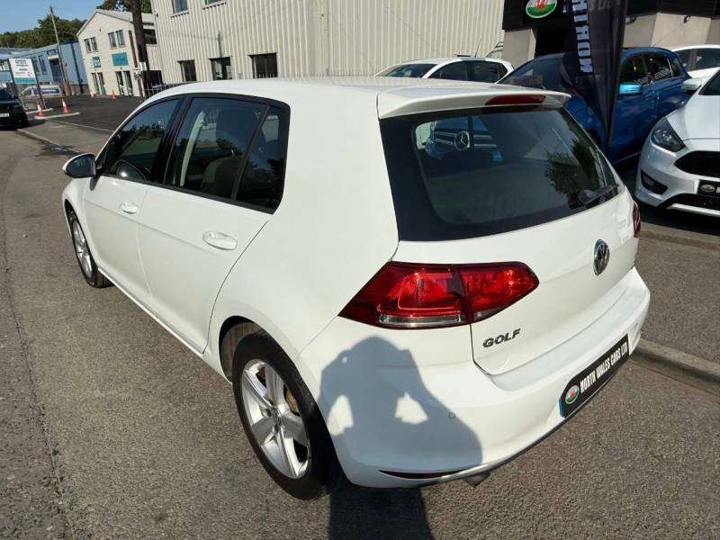 Volkswagen Golf 1.6 Tdi 110 Match - 2015 65 BX65ZGD White #3