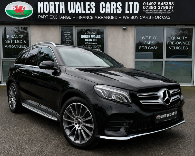 Mercedes-Benz GLC Class Glc 350D 4Matic Amg Line Prem Plus 9G-tronic Black