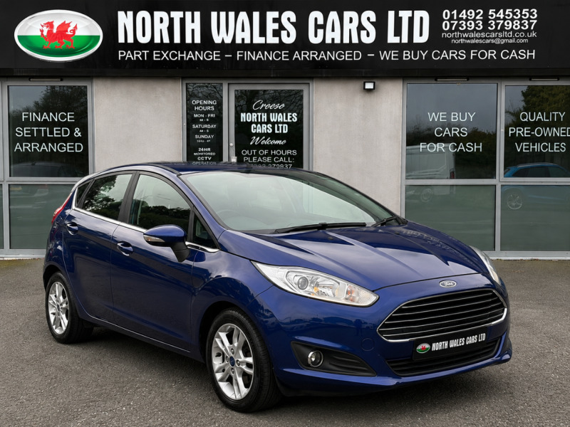 Ford Fiesta 1.25 82 Zetec - 2014 64 Blue