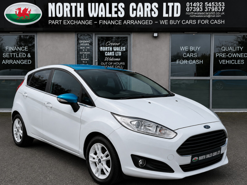 Ford Fiesta 1.25 82 Zetec White White