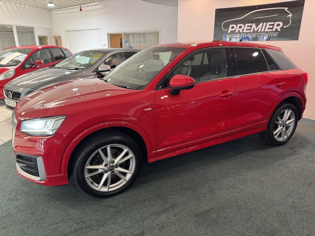 Audi Q2 30 Tdi S Line CX19MGO Red #2
