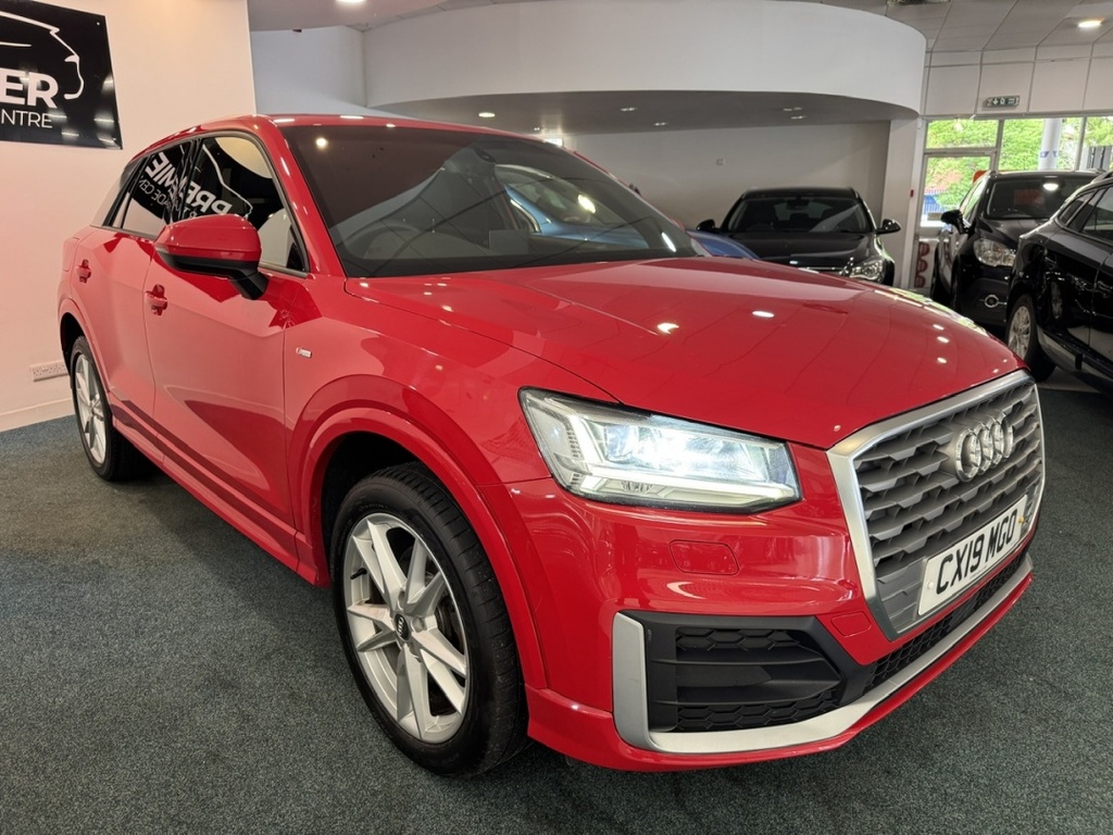 Audi Q2 30 Tdi S Line CX19MGO Red #6
