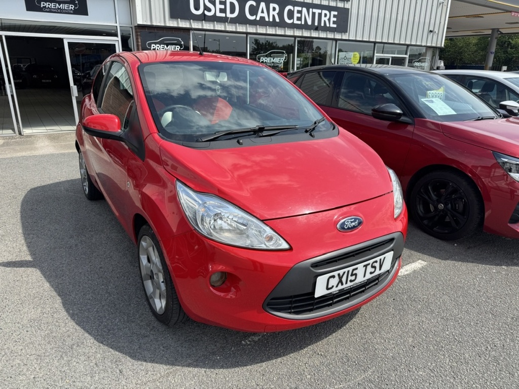Ford KA 1.2 Titanium Start Stop Red