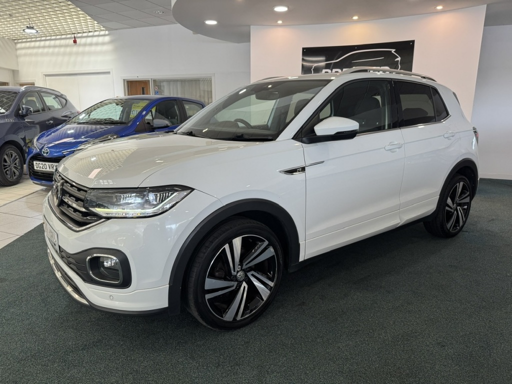 Volkswagen T-Cross 1.0 Tsi 115 R-line White #2