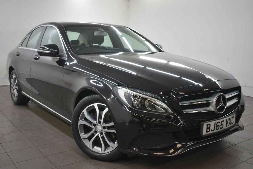 Mercedes-Benz C Class 1.6 D Sport Euro 6 Ss Black #5