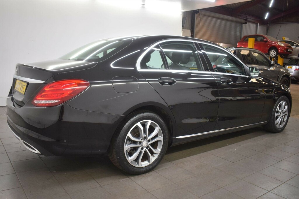 Mercedes-Benz C Class 1.6 D Sport Euro 6 Ss Black #2