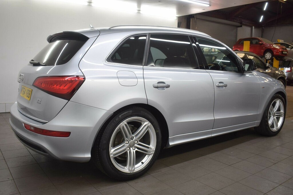Audi Q5 2.0 Tdi S Line Plus S Tronic Quattro Euro 5 Ss MT64VBB Silver #2
