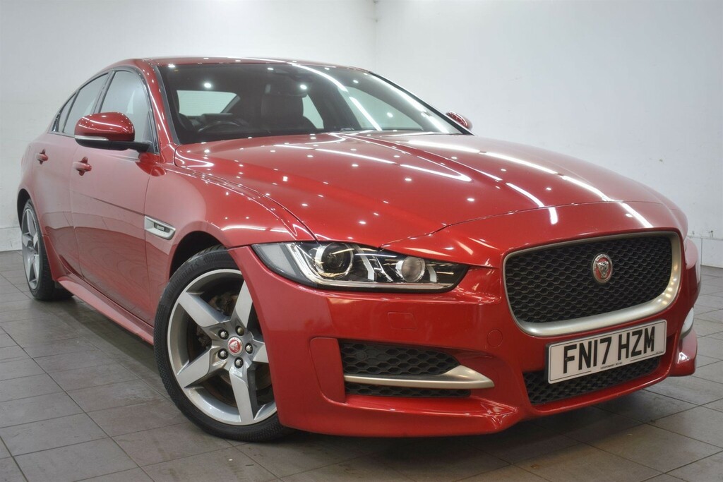 Jaguar XE 2.0D R-sport Euro 6 Ss FN17HZM Red #5