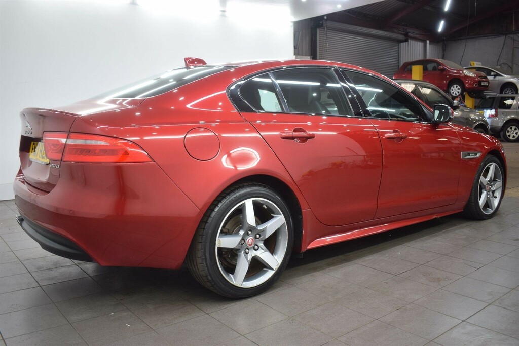 Jaguar XE 2.0D R-sport Euro 6 Ss FN17HZM Red #2