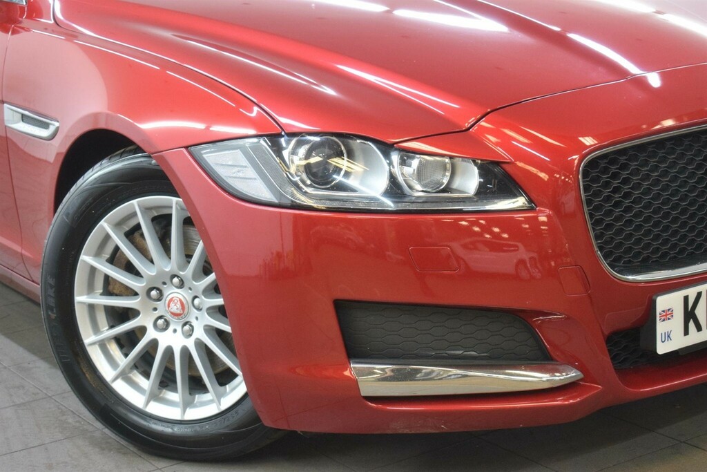 Jaguar XF 2.0D Prestige Euro 6 Ss KE65YWX Red #6
