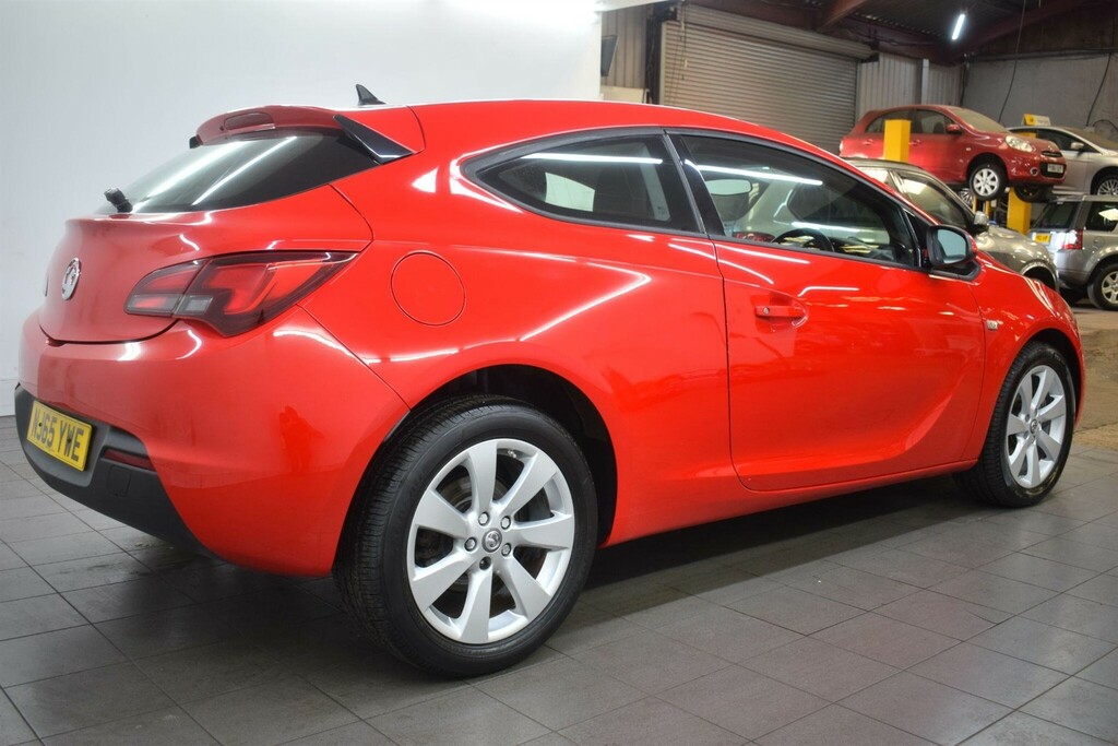 Vauxhall Astra GTC 1.4I Turbo Sport Euro 6 Ss NJ65YWE Red #2