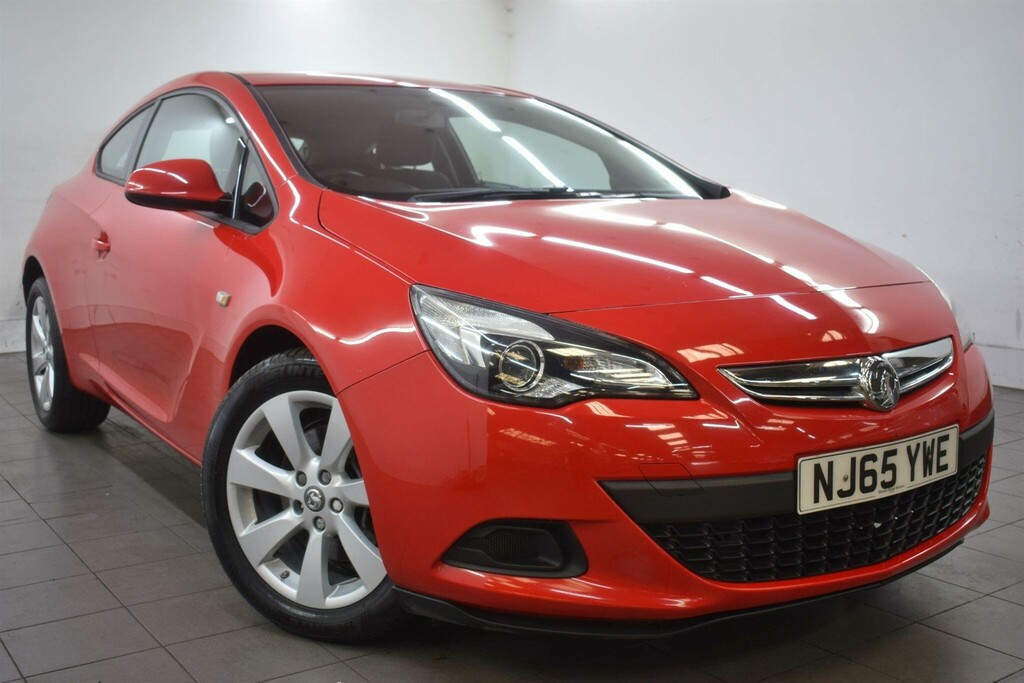 Vauxhall Astra GTC 1.4I Turbo Sport Euro 6 Ss NJ65YWE Red #4
