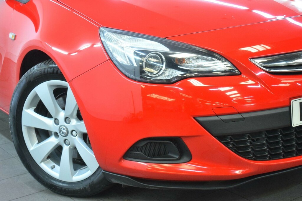 Vauxhall Astra GTC 1.4I Turbo Sport Euro 6 Ss NJ65YWE Red #5