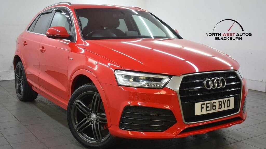 Audi Q3 2.0 Tdi S Line Plus S Tronic Quattro Euro 6 Ss Red