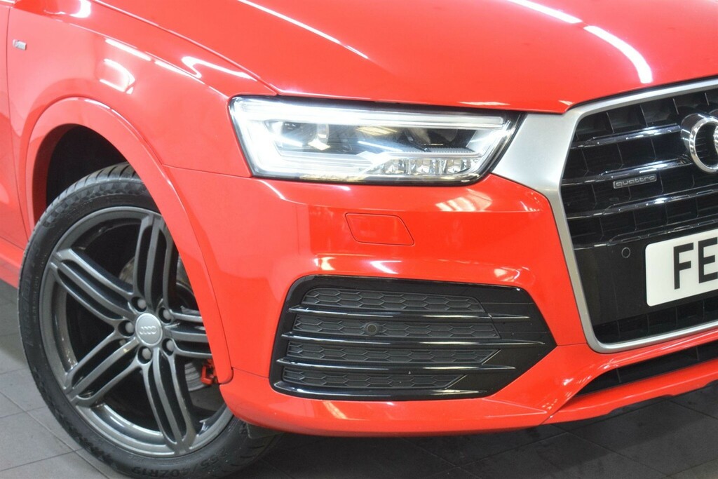 Audi Q3 2.0 Tdi S Line Plus S Tronic Quattro Euro 6 Ss FE16BYO Red #6