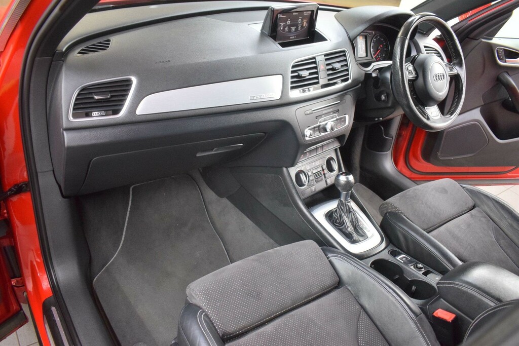Audi Q3 2.0 Tdi S Line Plus S Tronic Quattro Euro 6 Ss FE16BYO Red #3