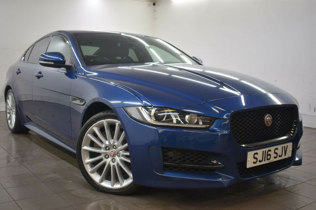 Jaguar XE 2.0D R-sport Awd Euro 6 Ss SJ16SJV Blue #5