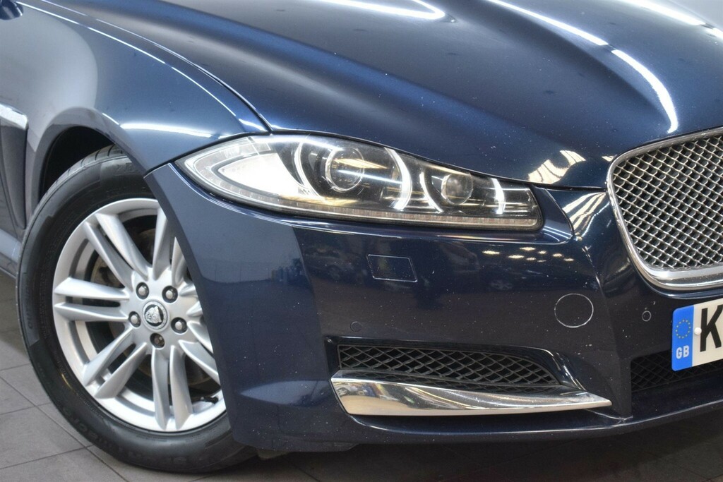 Jaguar XF 2.2D Luxury Euro 5 Ss KU62VCV Blue #6