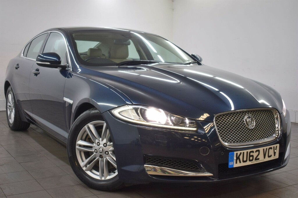 Jaguar XF 2.2D Luxury Euro 5 Ss KU62VCV Blue #5
