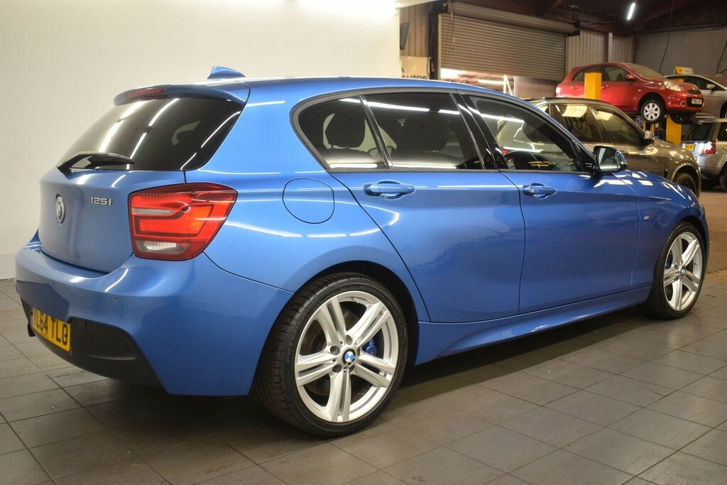 BMW 1 Series 2.0 125I M Sport Euro 6 Ss YL64TLO Blue #2