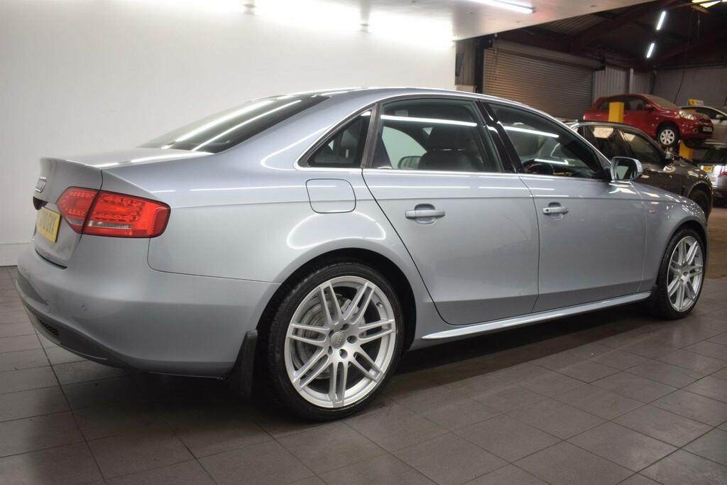 Audi A4 2.0 Tdi S Line Saloon Multitronic Euro Silver #2