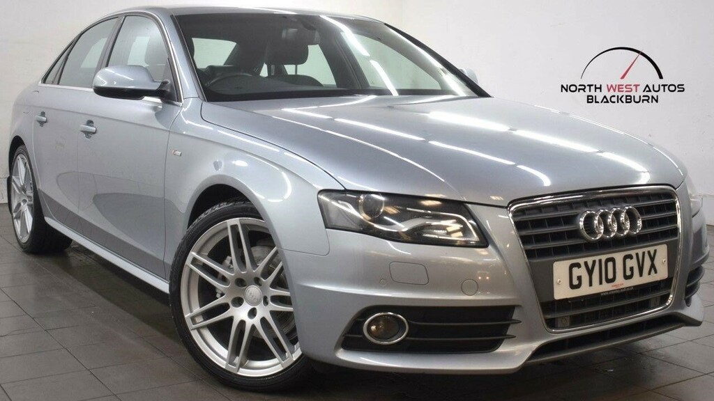 Audi A4 2.0 Tdi S Line Saloon Multitronic Euro Silver