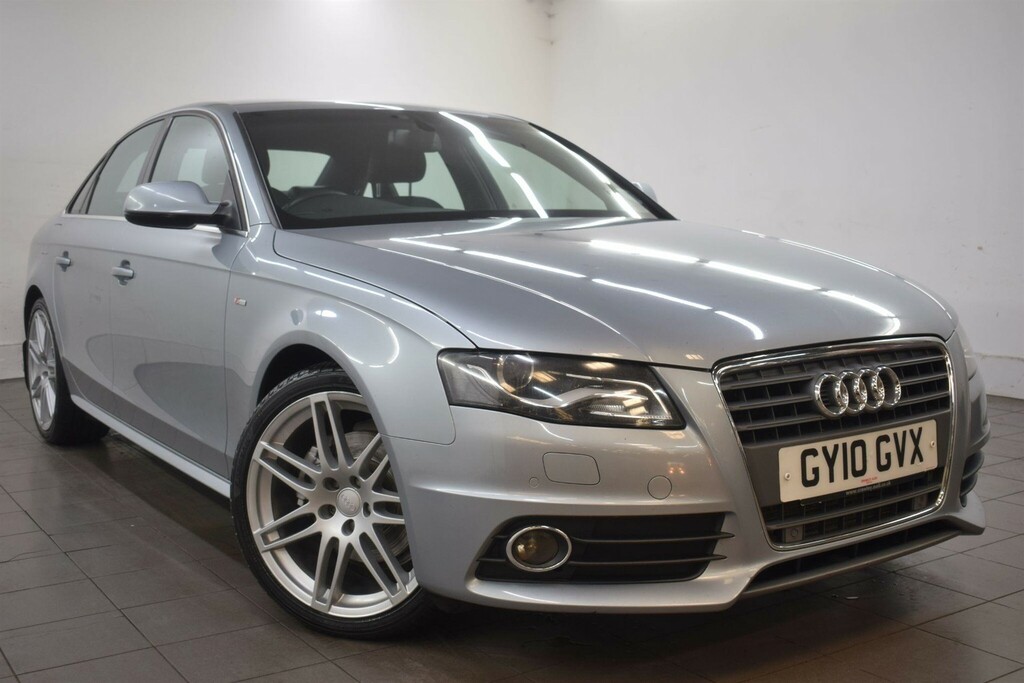 Audi A4 2.0 Tdi S Line Saloon Multitronic Euro Silver #5