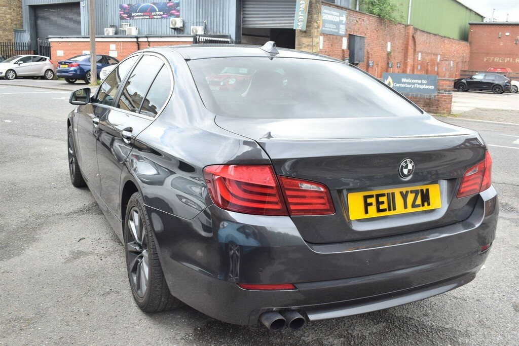BMW 5 Series Black #10