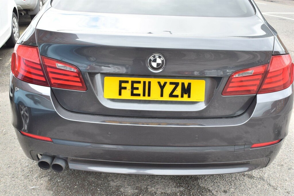 BMW 5 Series Black #11