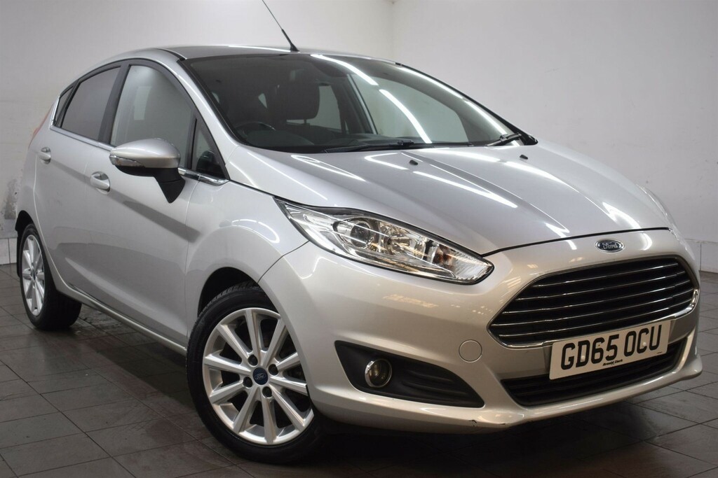 Ford Fiesta 1.0T Ecoboost Titanium Euro 6 Ss GD65OCU Silver #4