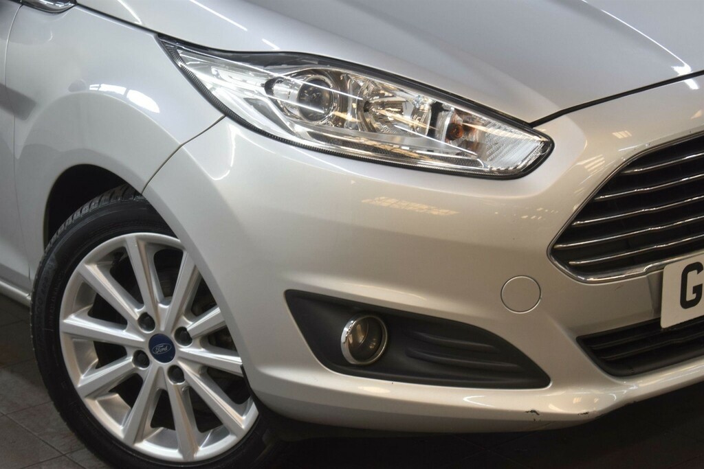 Ford Fiesta 1.0T Ecoboost Titanium Euro 6 Ss GD65OCU Silver #5