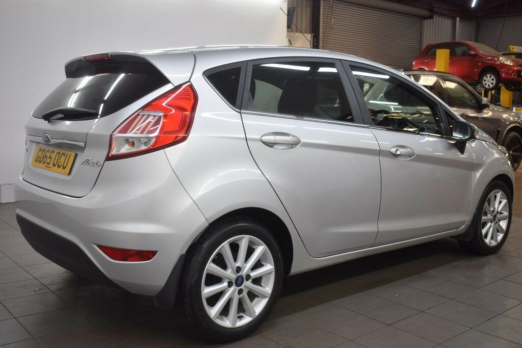 Ford Fiesta 1.0T Ecoboost Titanium Euro 6 Ss GD65OCU Silver #2