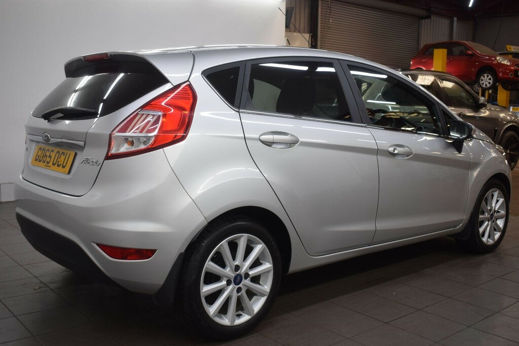 Ford Fiesta 1.0T Ecoboost Titanium Euro 6 Ss GD65OCU Silver #6