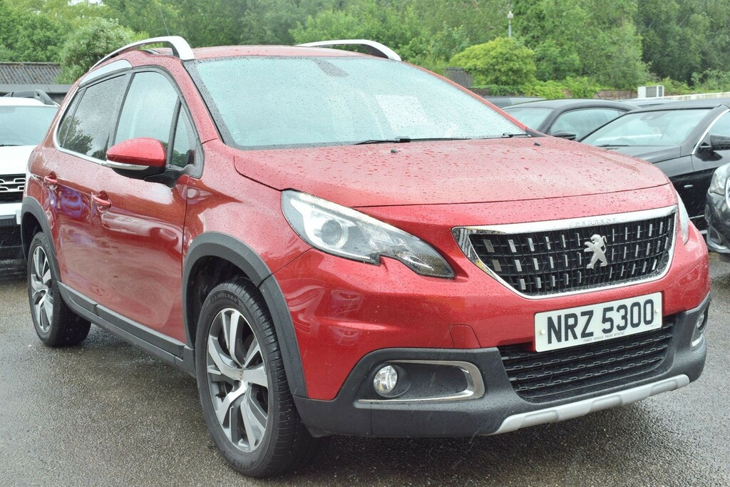Peugeot 2008 1.2 Puretech Allure Eat Euro 6 Ss NRZ5300 Red