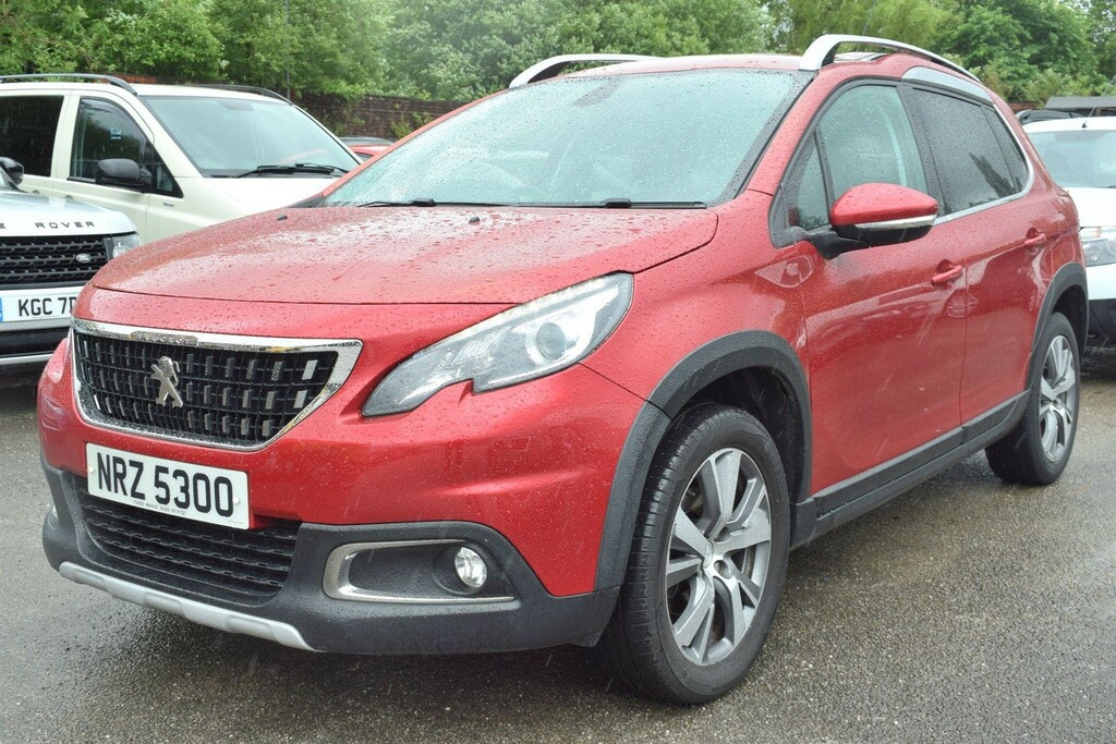 Peugeot 2008 1.2 Puretech Allure Eat Euro 6 Ss NRZ5300 Red #5