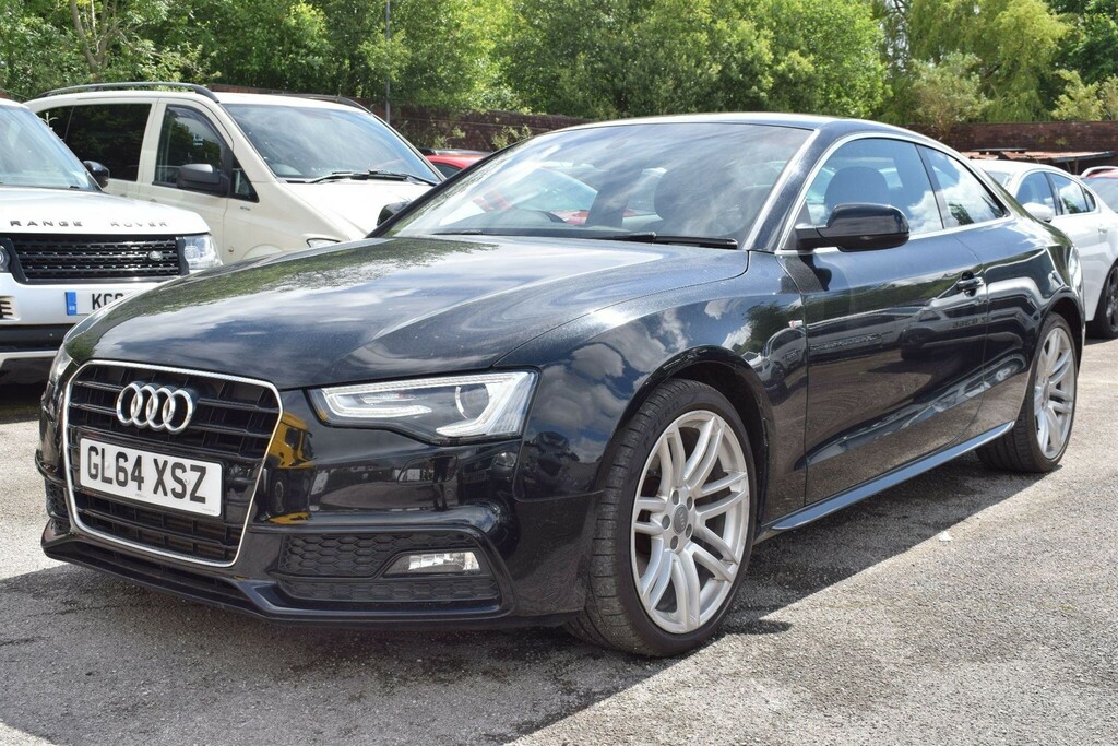 Audi A5 2.0 Tdi S Line Euro 5 Ss GL64XSZ Black #5
